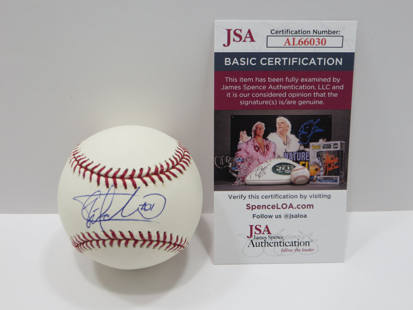 FRANCISCO CORDERO SIGNED RAWLINGS OML BASEBALL Texas Rangers JSA COA