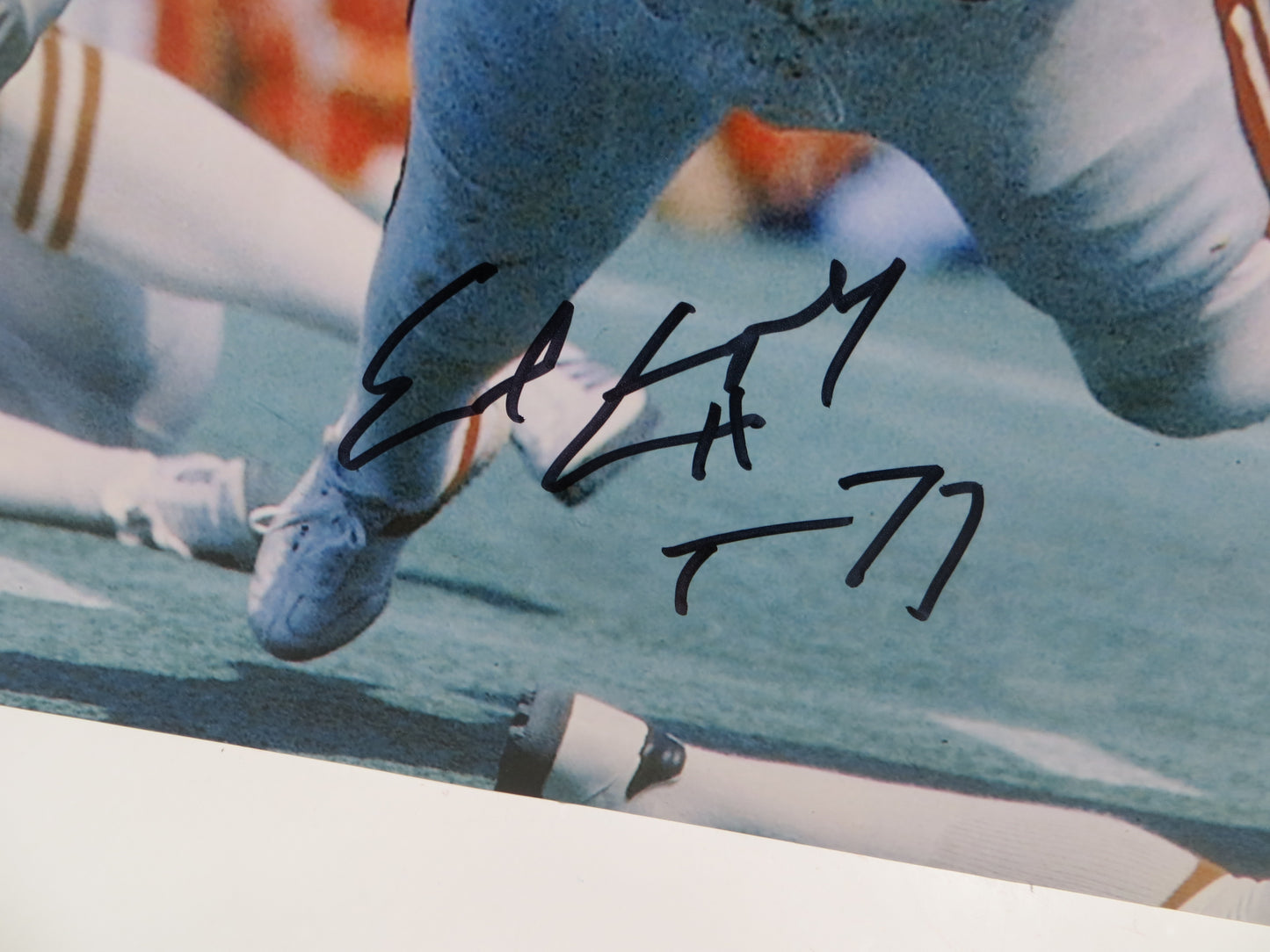 EARL CAMPBELL Texas Longhorns SIGNED 16x20 PHOTO w/HT 77 Houston Oilers BAS