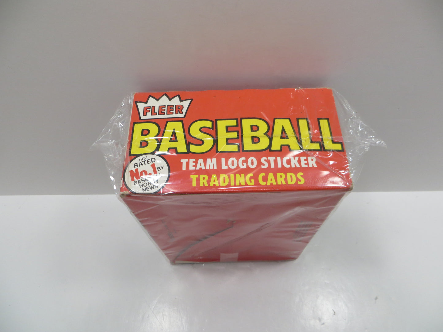 1982 FLEER BASEBALL EMPTY BOX Lot of 6 BOXES
