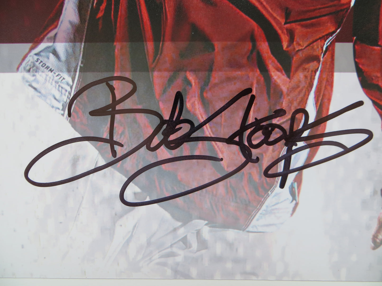BARRY SWITZER BOB STOOPS OKLAHOMA OU SOONERS SIGNED Custom Edit 16x20 BAS