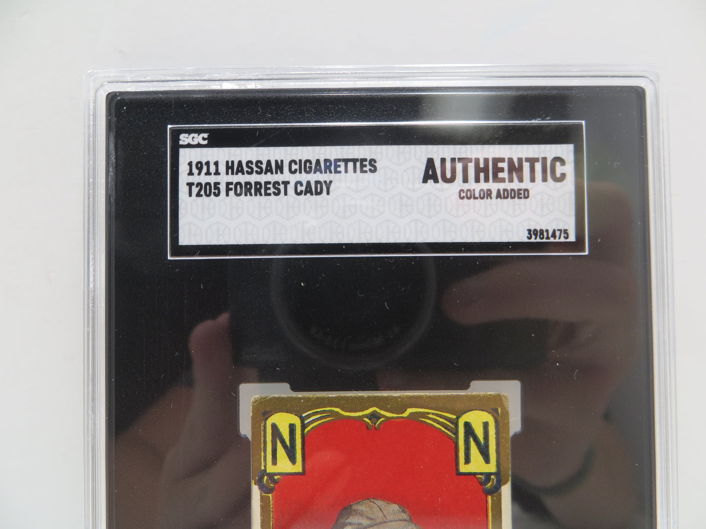 1911 Hassan Cigarettes T205 Forrest Cady SGC Authentic