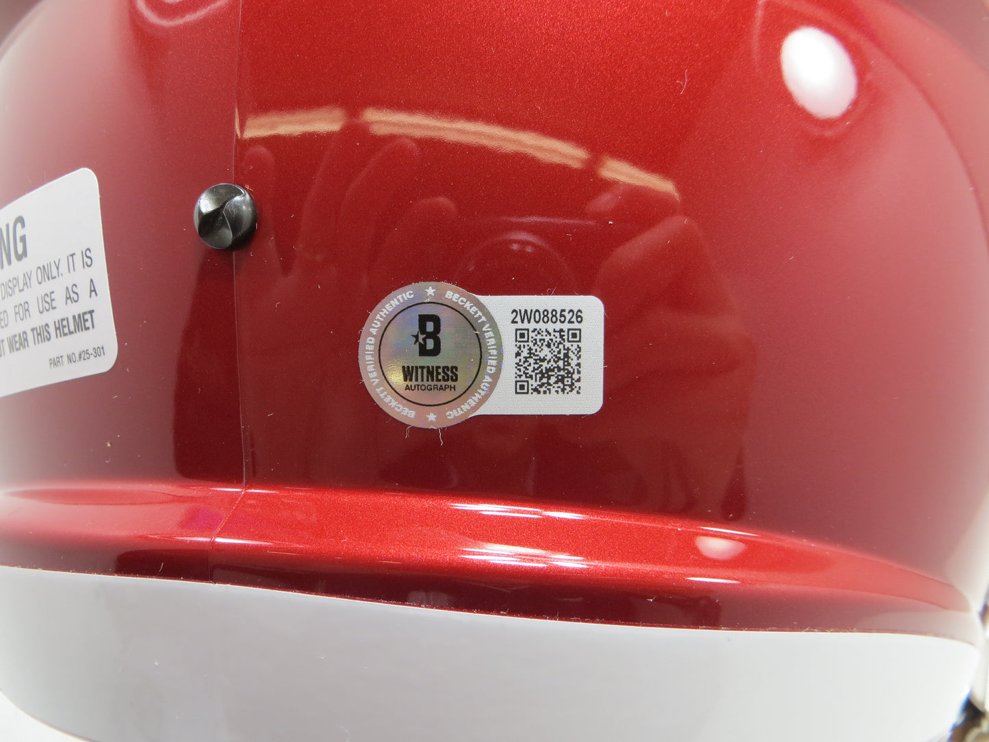 BARRY SWITZER SIGNED OKLAHOMA OU SOONERS FULL SIZE HELMET w/Boomer NatChamps BAS