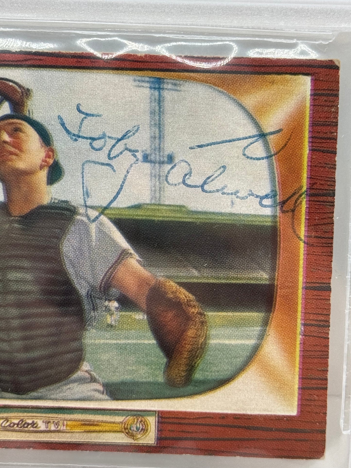 1955 Bowman Toby Atwell #164 Auto Beckett Authentic Deceased in 2003