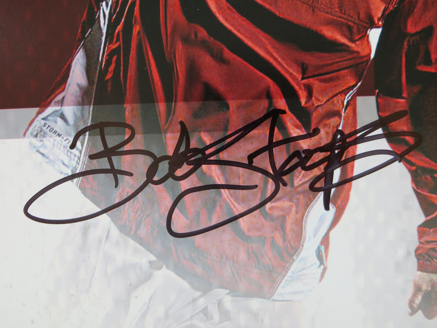 BARRY SWITZER BOB STOOPS OU SOONERS SIGNED State of Oklahoma 16x20 BAS