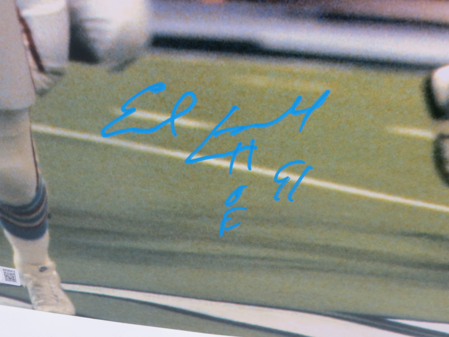 EARL CAMPBELL Houston Oilers SIGNED 16x20 PHOTO UT Longhorns BAS