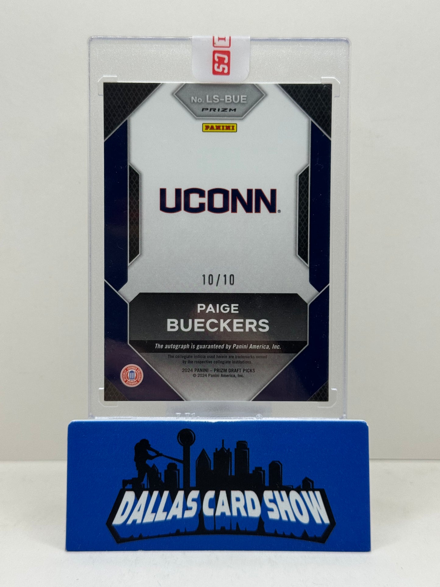 2024 Panini Prizm Draft Picks #LS-BUE Paige Bueckers Gold Legacy Autograph /10