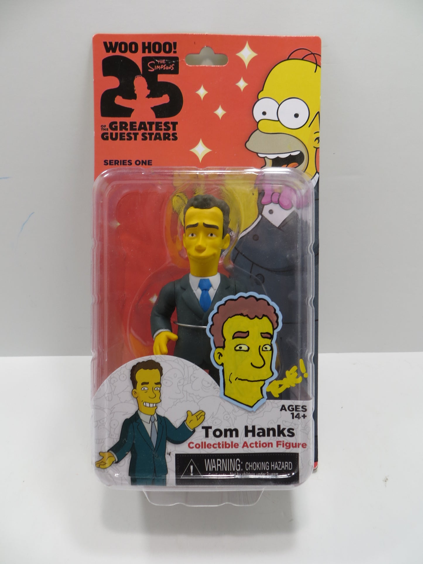 TONE RODRIGUEZ SIGNED SKETCHED Tom Hanks SIMPSONS FIGURINE