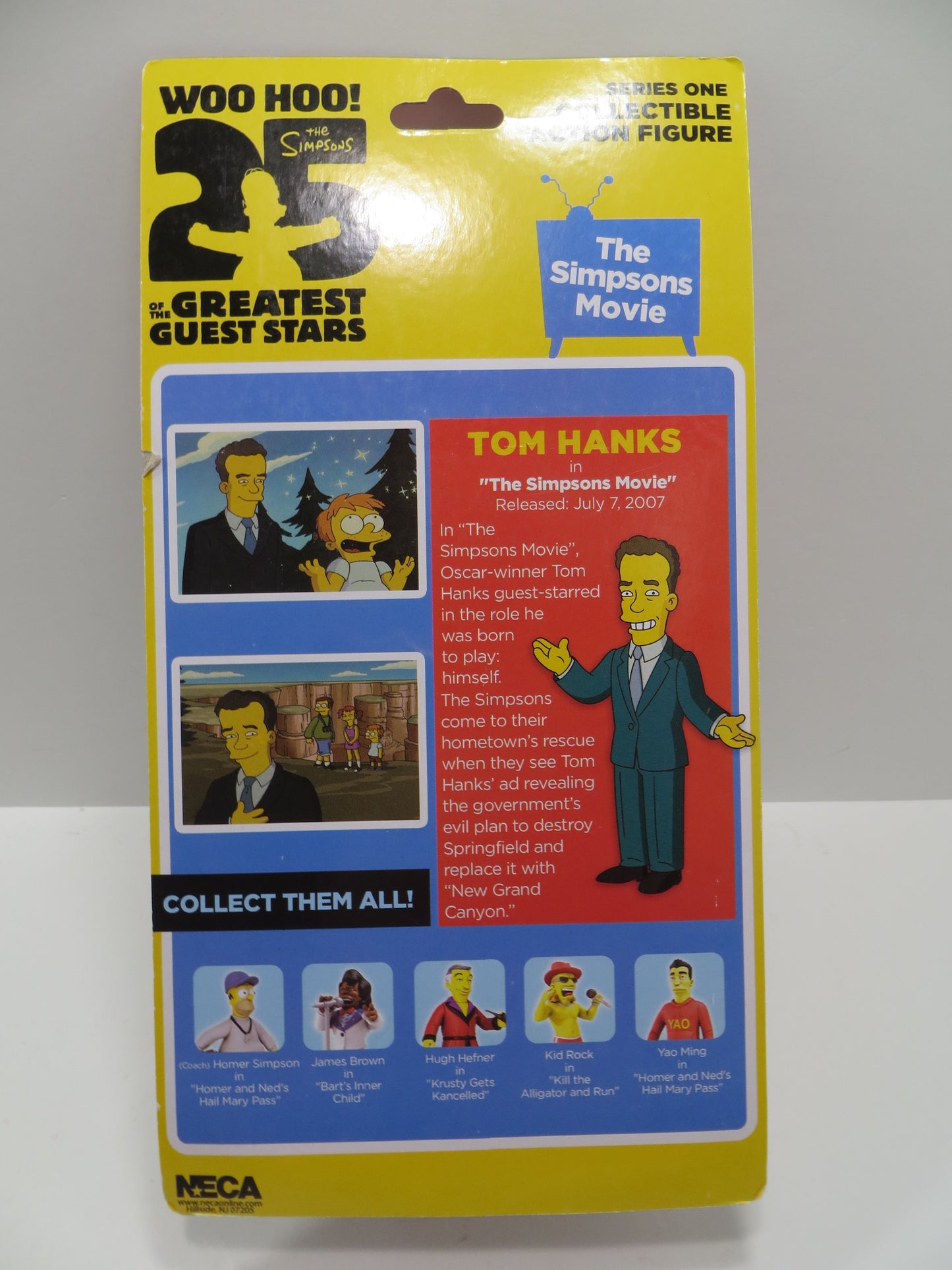 TONE RODRIGUEZ SIGNED SKETCHED Tom Hanks SIMPSONS FIGURINE