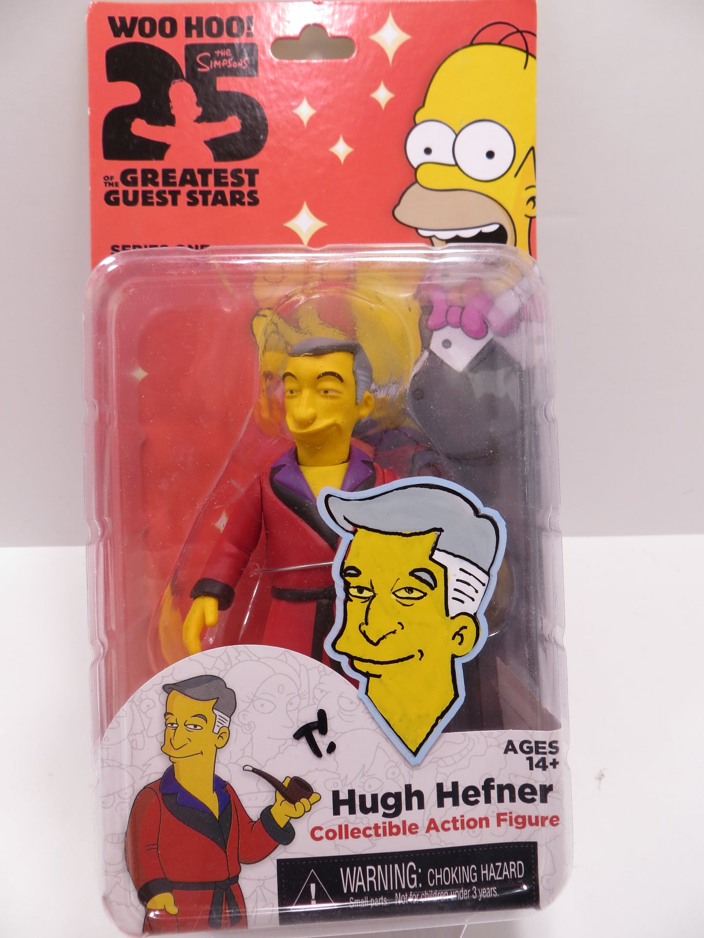 TONE RODRIGUEZ SIGNED SKETCHED Hugh Hefner SIMPSONS FIGURINE