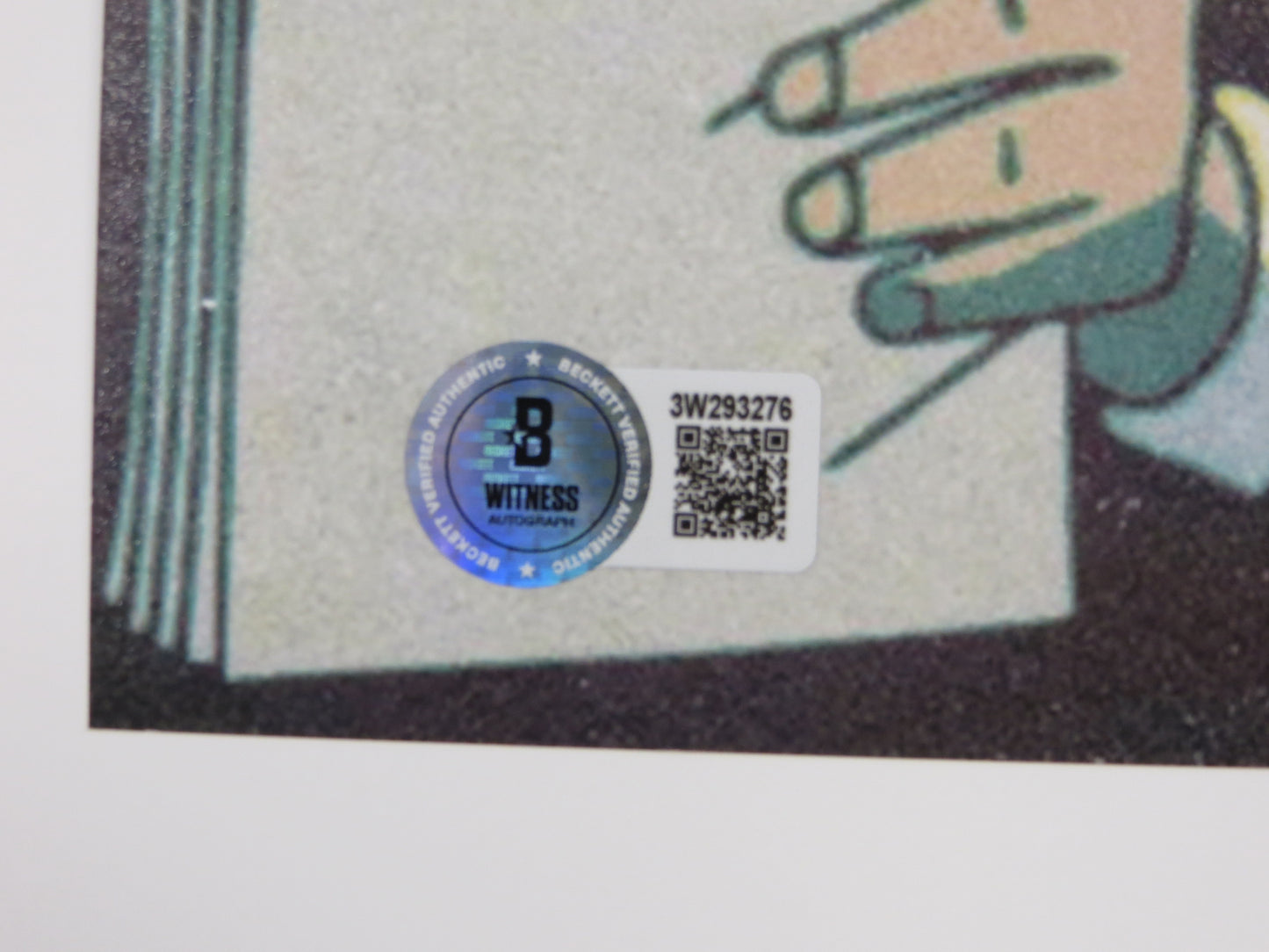 RAY HURD ONE PIECE - KIZARU SIGNED w/Kizaru INSCRIPTION 8x10 PHOTO BAS COA