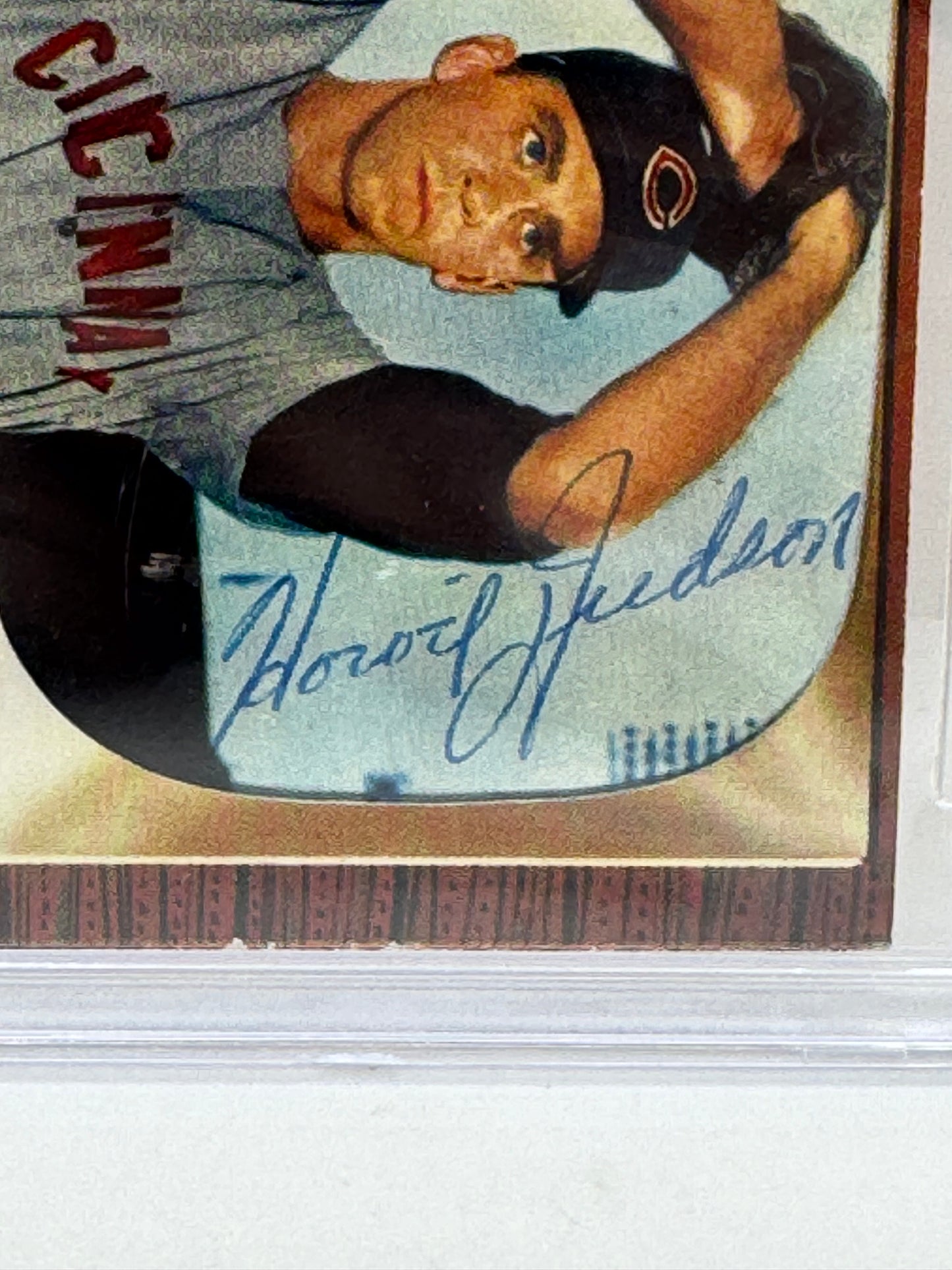 1955 Bowman Howie Judson #193 Auto Beckett Authentic Deceased in 2020