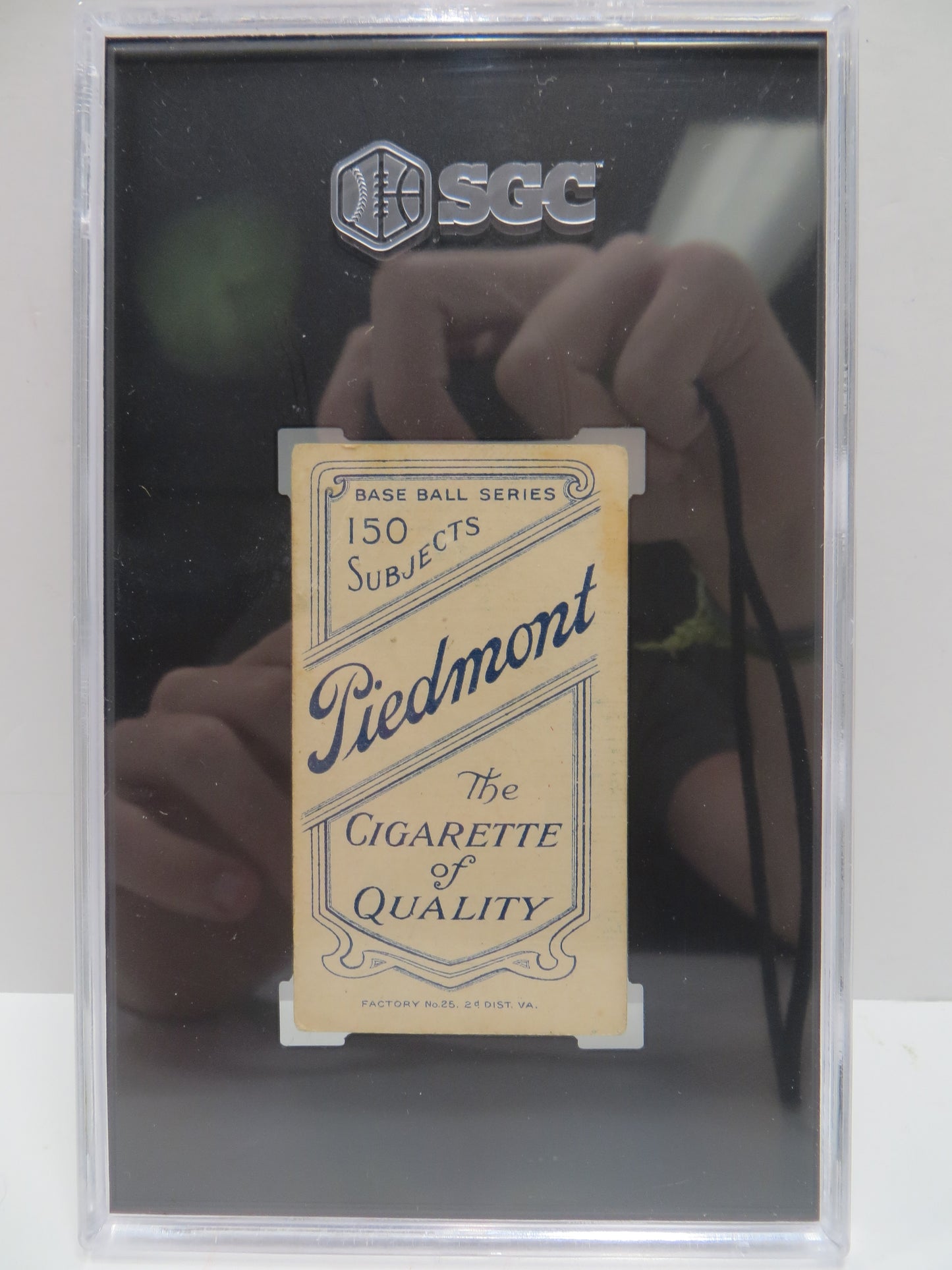 1909 Piedmont Cigarettes T206 Tim Jordan Portrait SGC 2