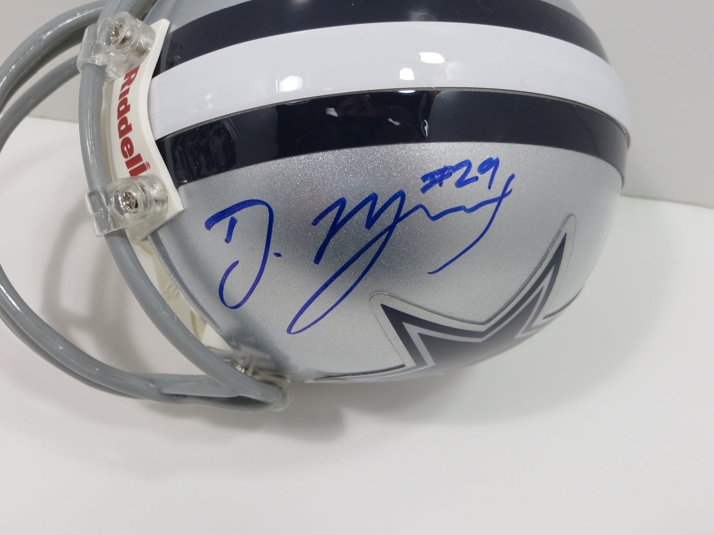 DeMARCO MURRAY SIGNED DALLAS COWBOYS Mini Helmet Oklahoma OU Sooners JSA