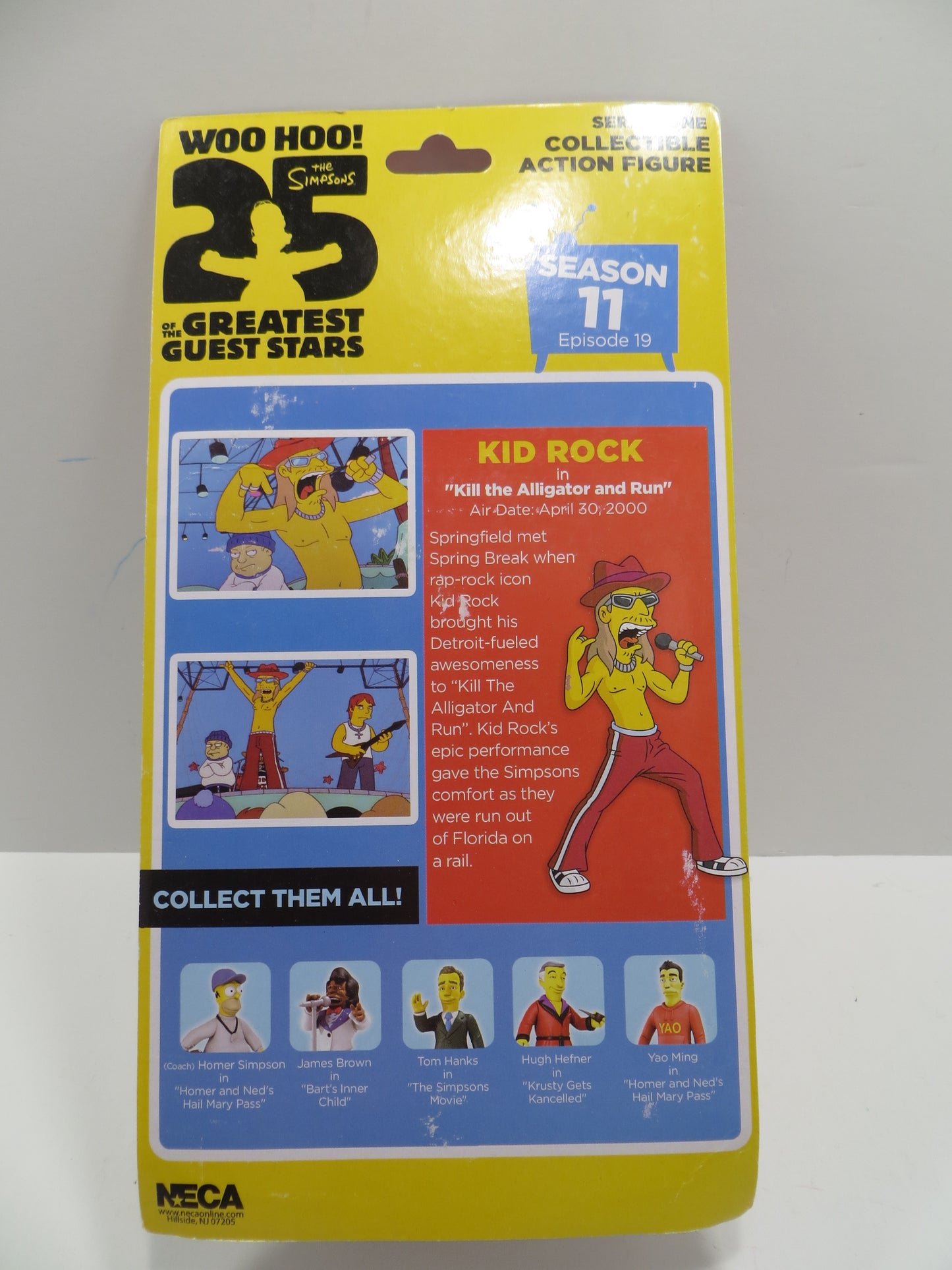 TONE RODRIGUEZ SIGNED SKETCHED Kid Rock SIMPSONS FIGURINE