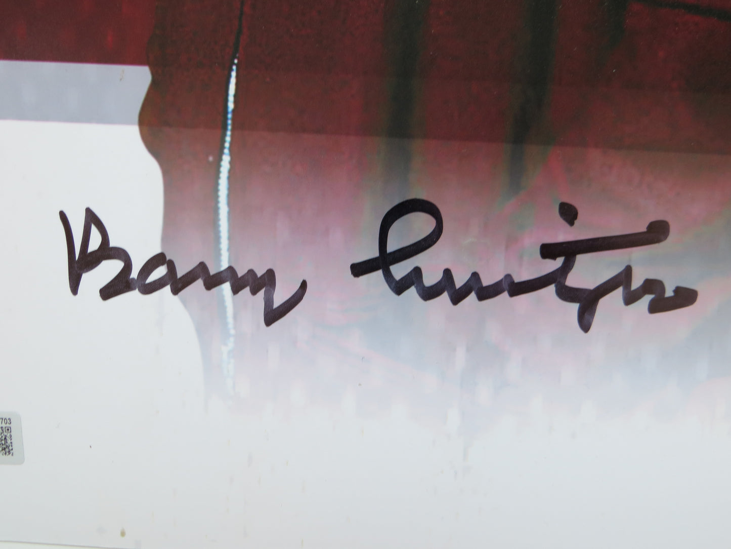 BARRY SWITZER BOB STOOPS OU SOONERS SIGNED State of Oklahoma 16x20 BAS