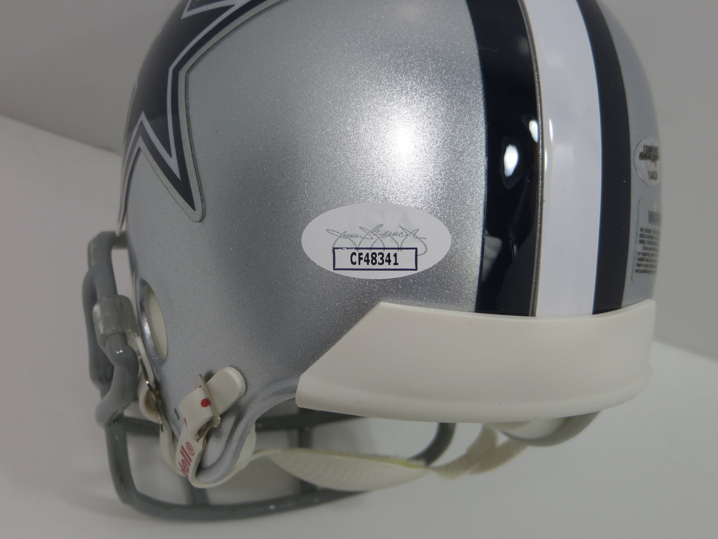 DeMARCO MURRAY SIGNED DALLAS COWBOYS Mini Helmet Oklahoma OU Sooners JSA