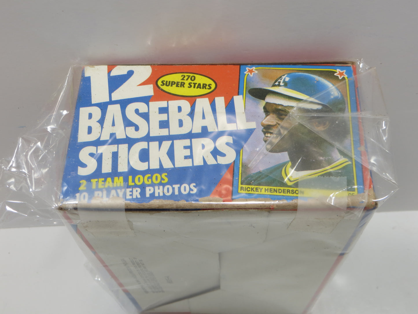 1983 FLEER BASEBALL STICKERS EMPTY Lot of 2 BOXES