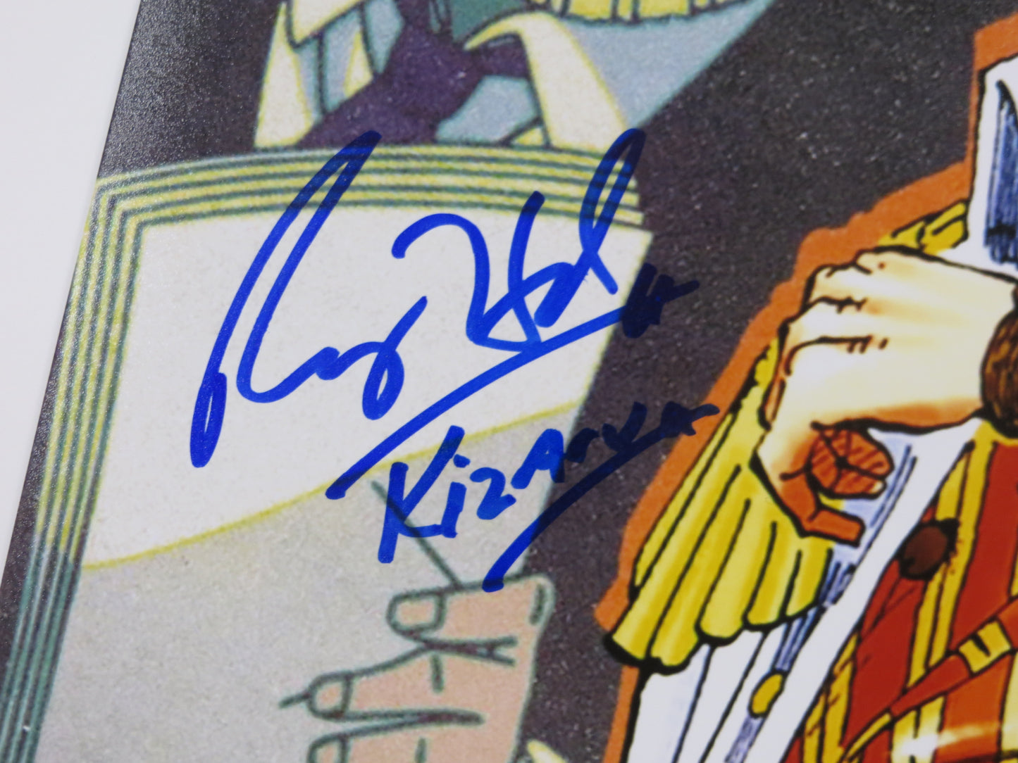 RAY HURD ONE PIECE - KIZARU SIGNED w/Kizaru INSCRIPTION 8x10 PHOTO BAS COA