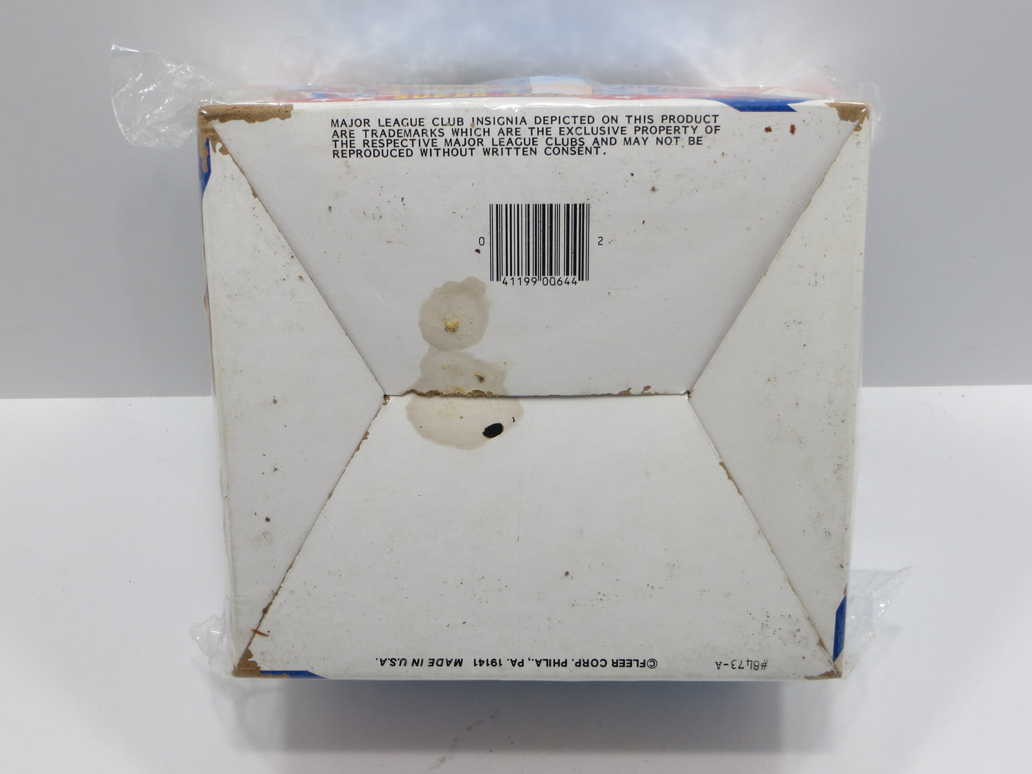 1985 FLEER BASEBALL SUPER STARS EMPTY BOX