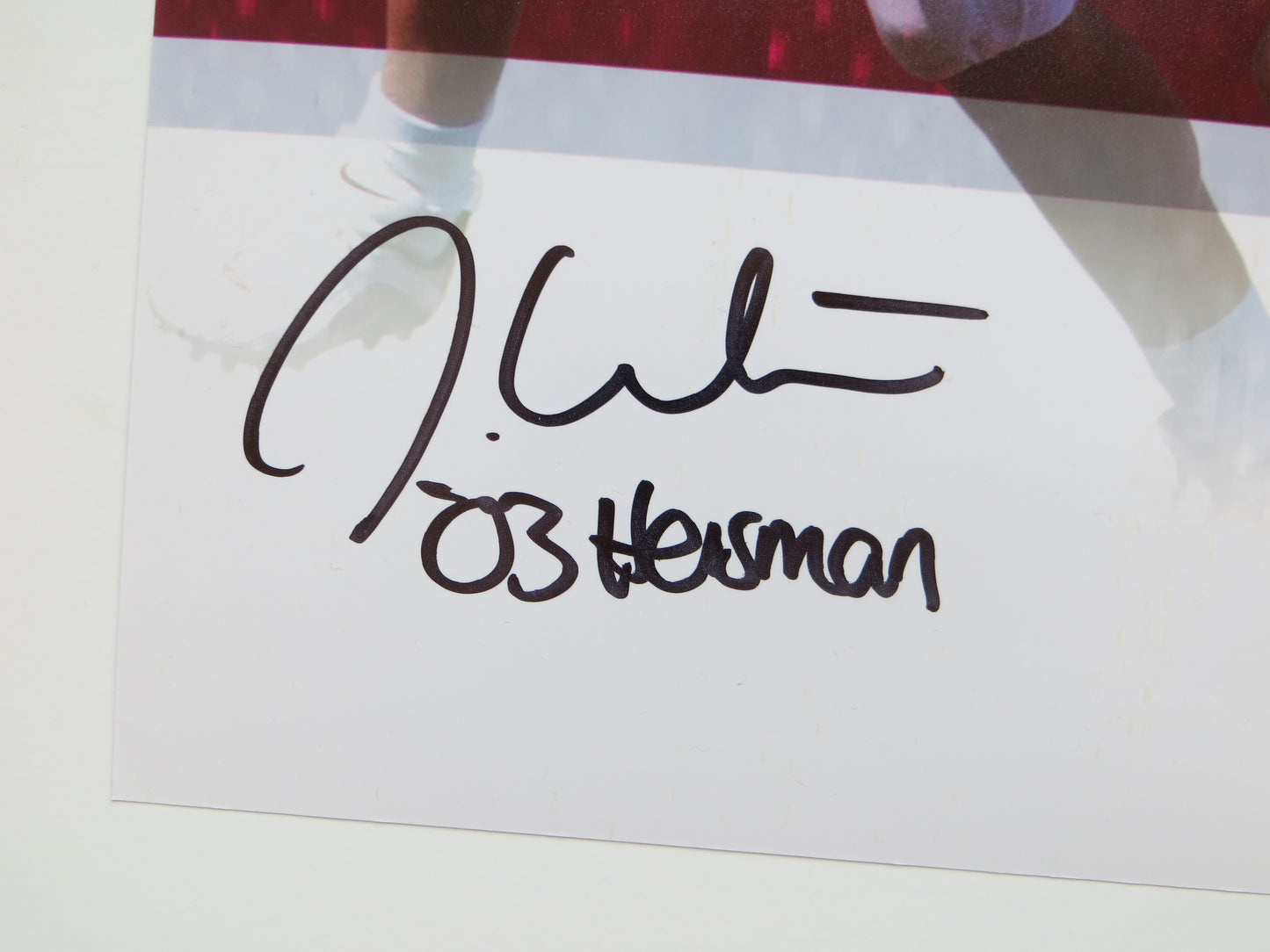 OKLAHOMA OU SOONERS HEISMAN BILLY SIMS STEVE OWENS JASON WHITE SIGNED 16x20 BAS