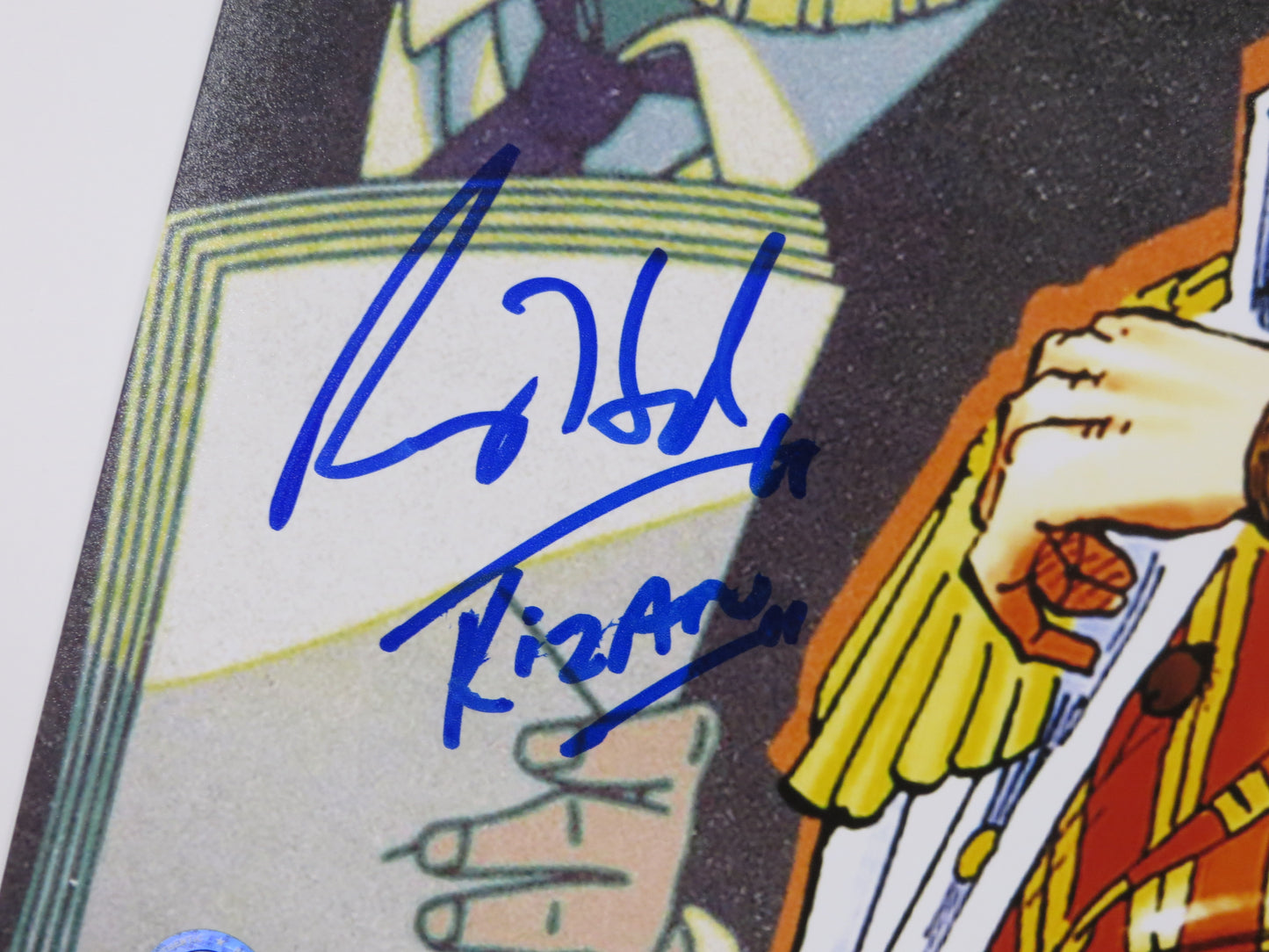 RAY HURD ONE PIECE - KIZARU SIGNED w/Kizaru INSCRIPTION 8x10 PHOTO BAS COA