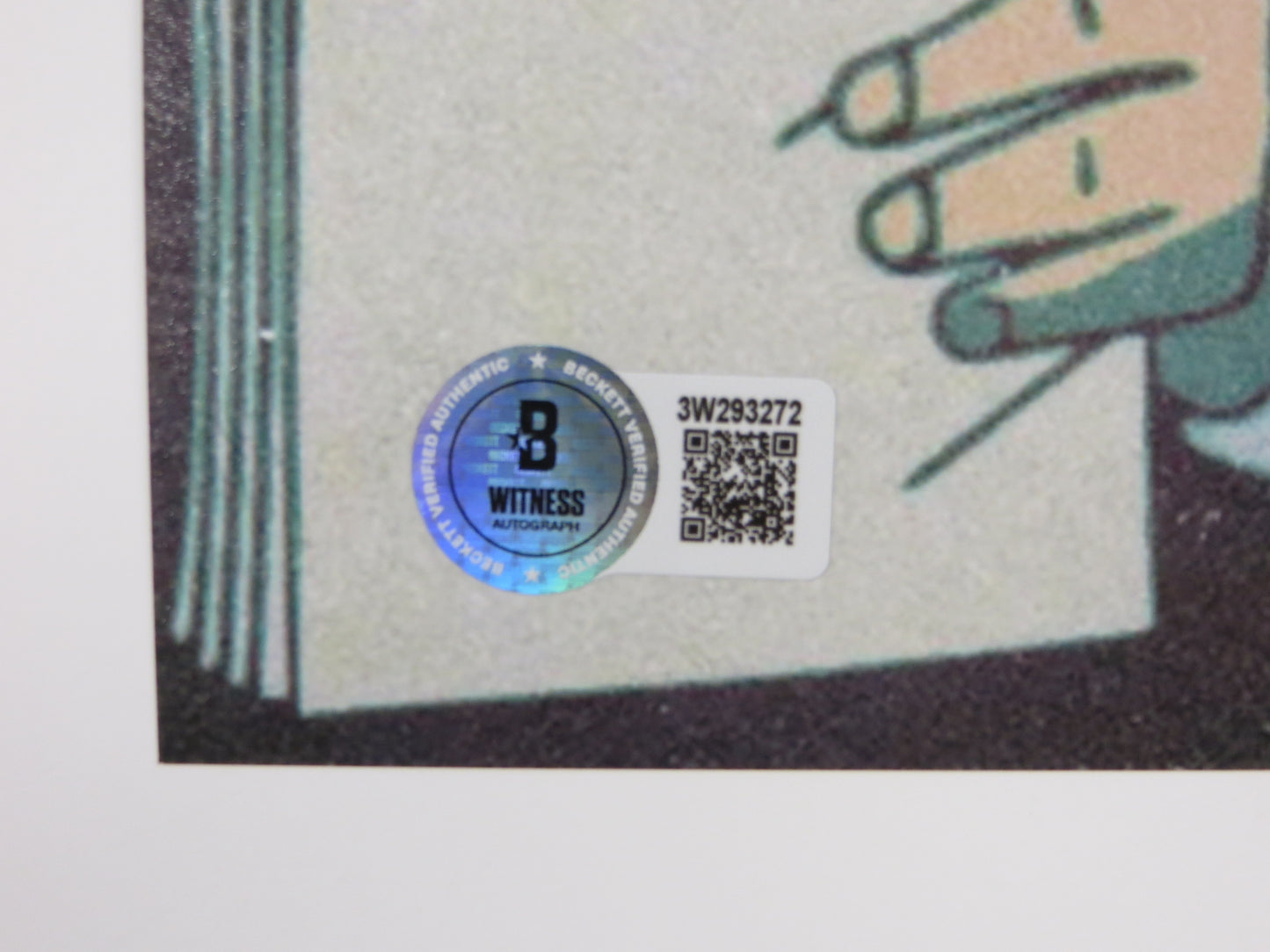 RAY HURD ONE PIECE - KIZARU SIGNED w/Kizaru INSCRIPTION 8x10 PHOTO BAS COA