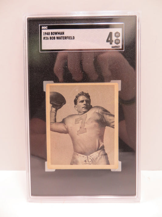 1948 Bowman Bob Waterfield 26 SGC 4