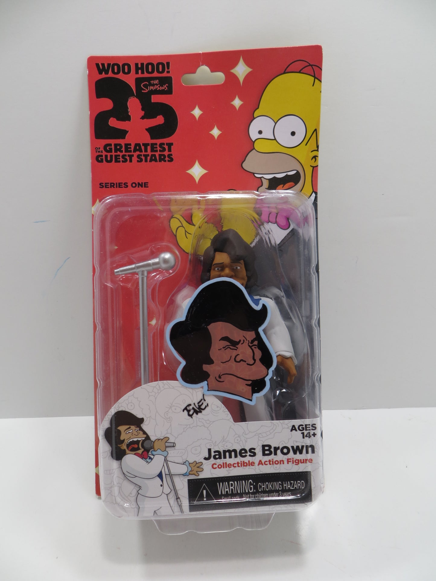 TONE RODRIGUEZ SIGNED SKETCHED James Brown SIMPSONS FIGURINE
