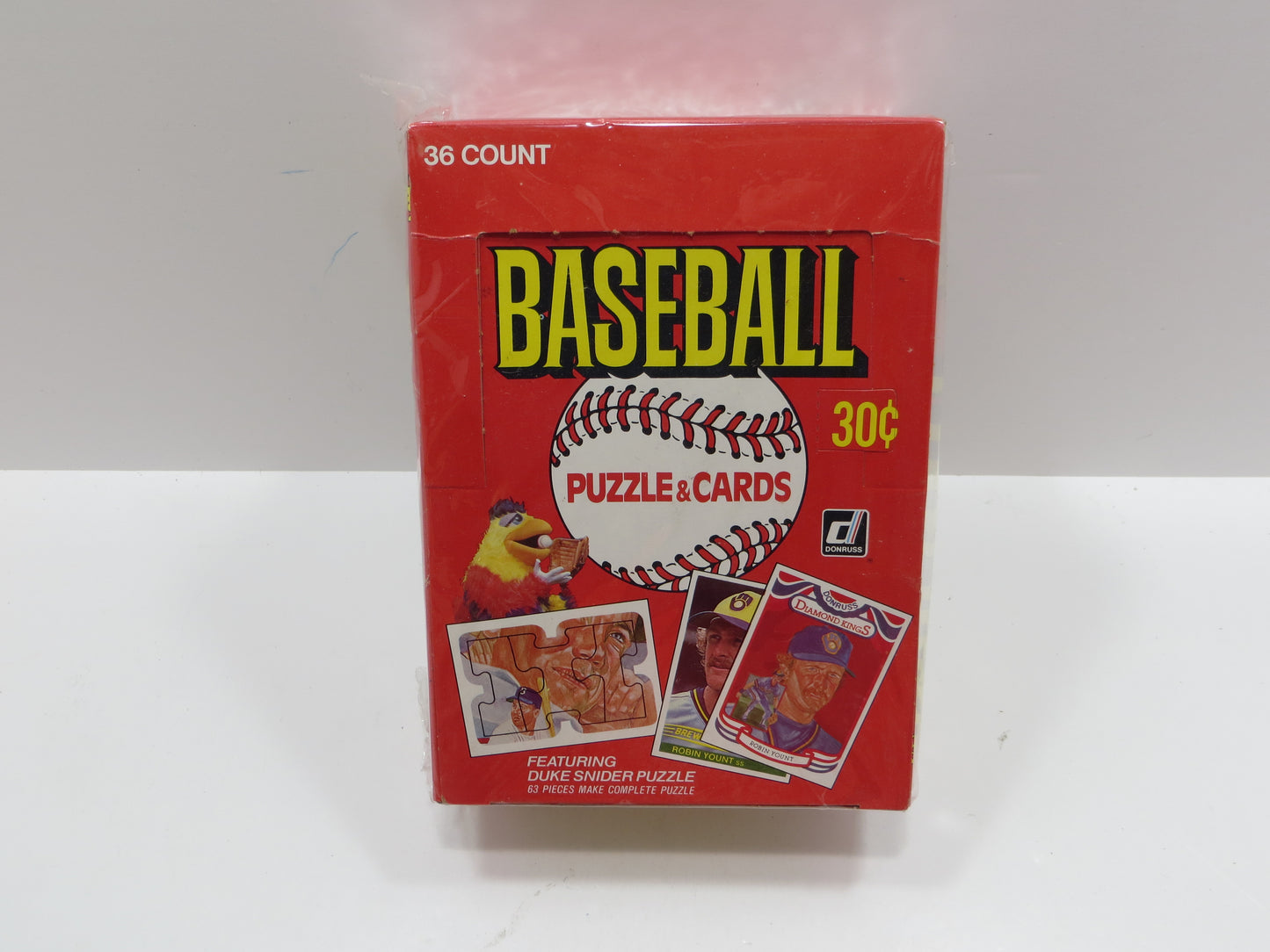 1984 DONRUSS BASEBALL EMPTY BOX Lot of 6 BOXES