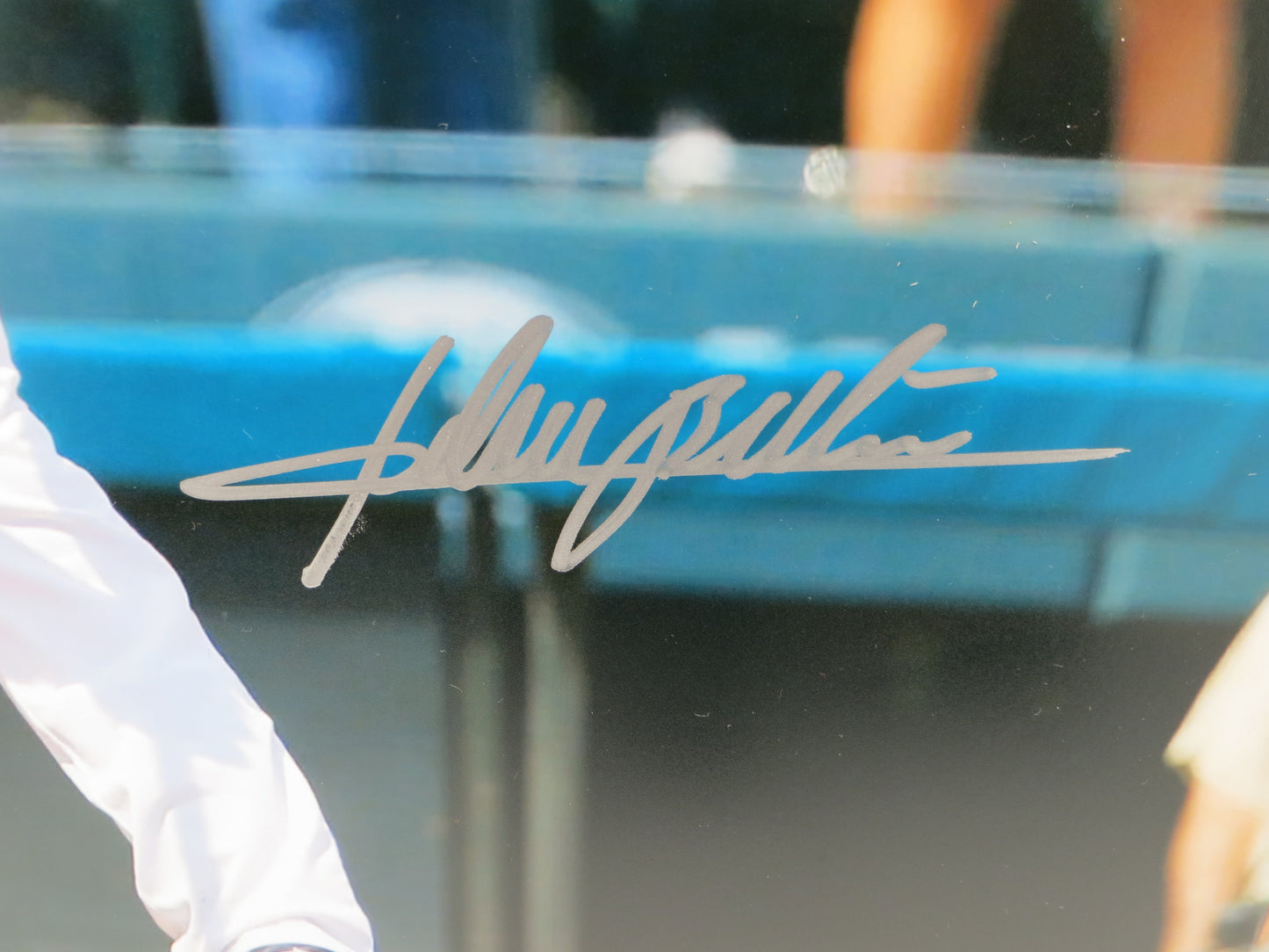 ADRIAN BELTRE Texas Rangers SIGNED 16x20 PHOTO 3000th HIT BAS