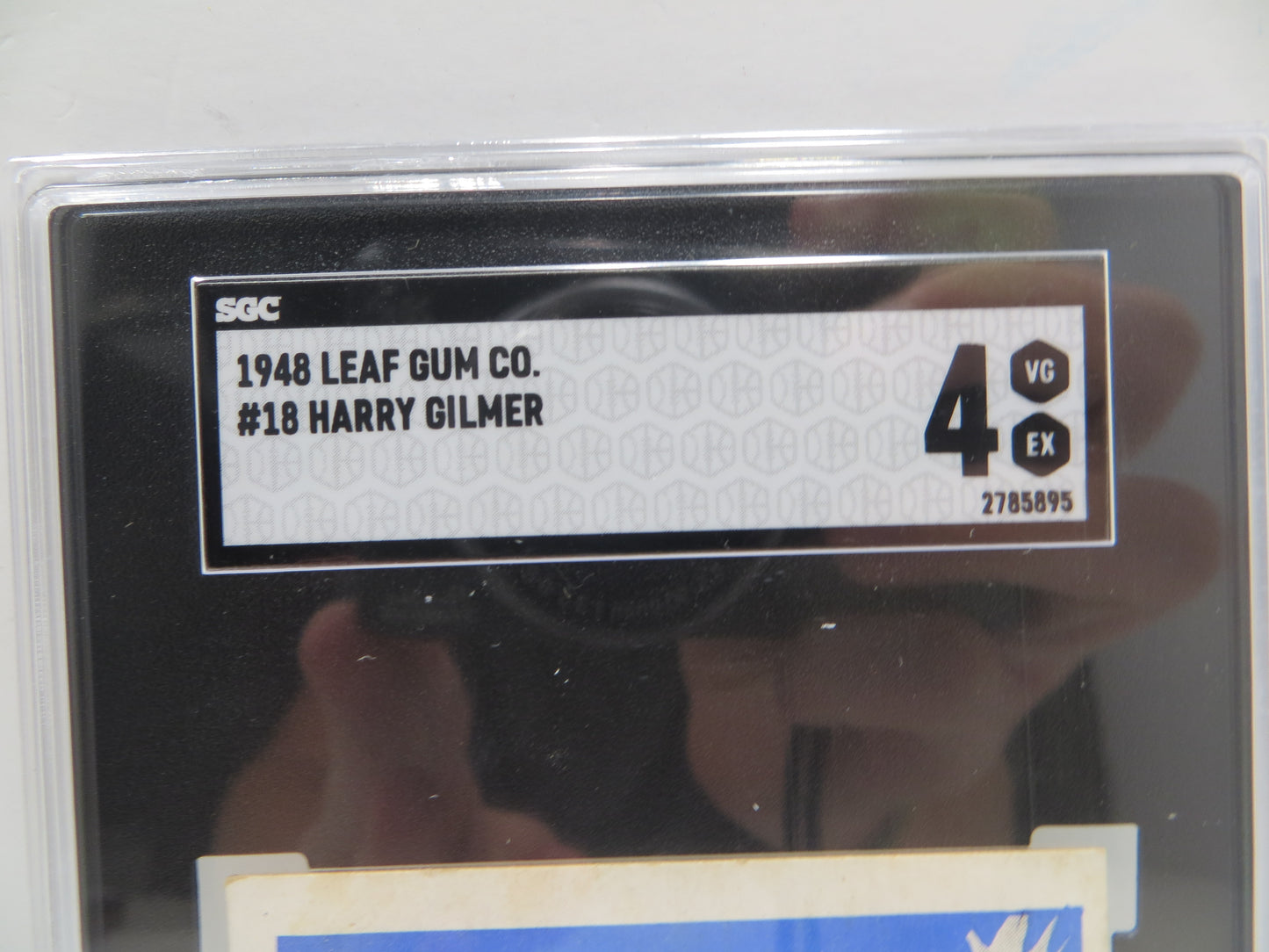 1948 Leaf Gum Co. Harry Gilmer 18 SGC 4