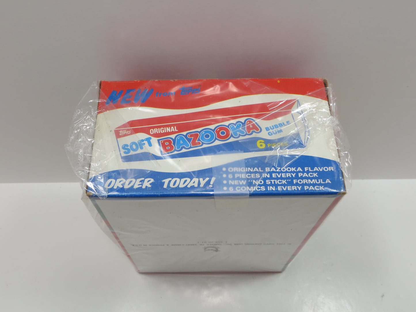 1981 TOPPS FOOTBALL EMPTY BOX Lot of 6 BOXES