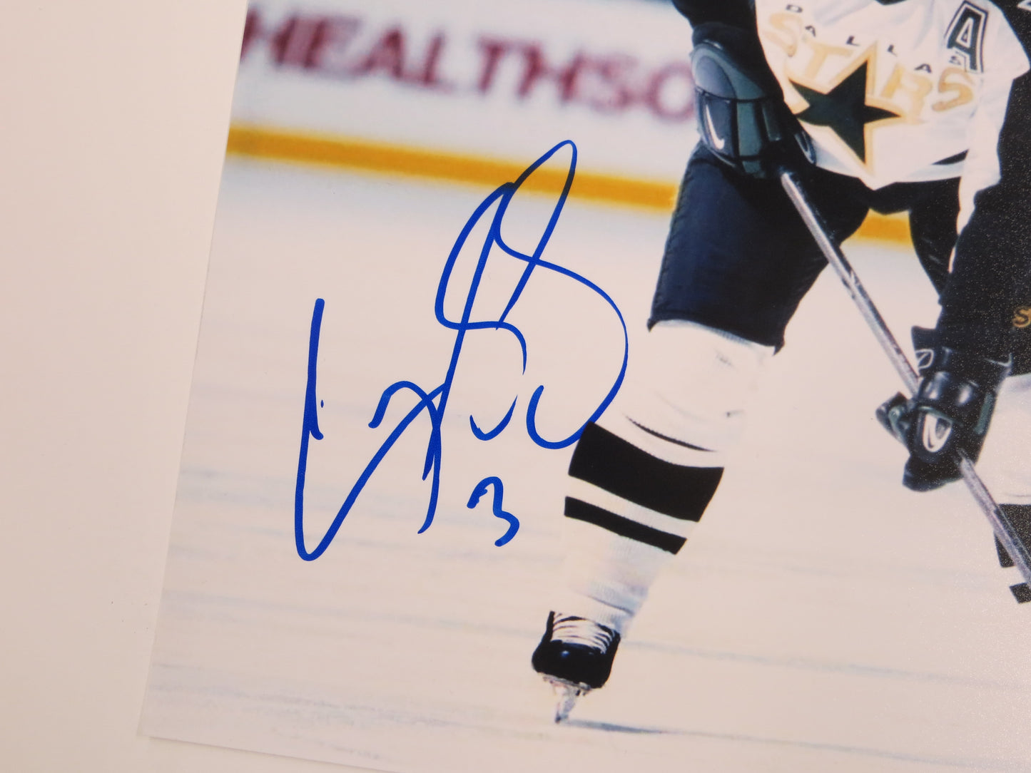 CRAIG LUDWIG MONTREAL CANADIENS SIGNED 8x10 PHOTO Dallas Stars BAS