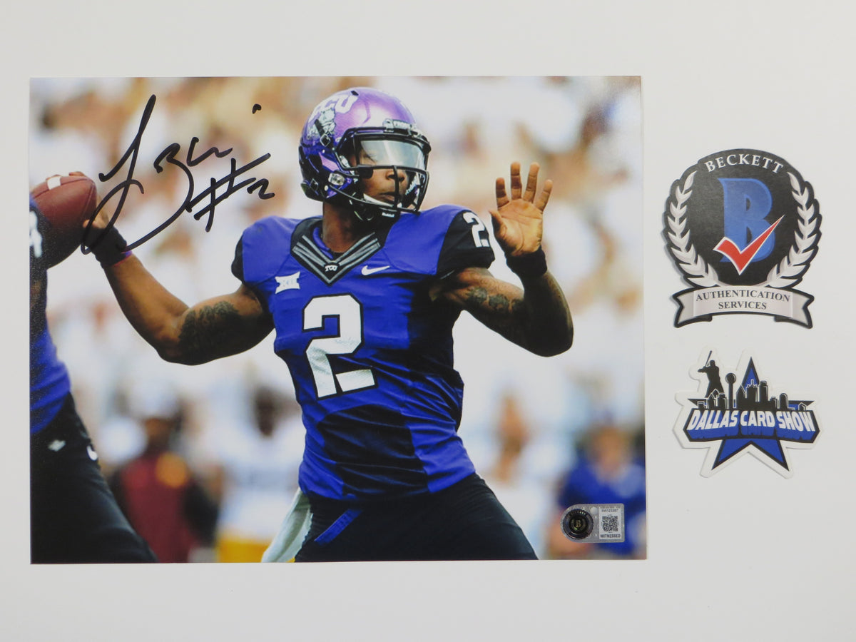 TREVONE BOYKIN TCU HORNED FROGS SIGNED 8x10 in the Pocket PHOTO BAS