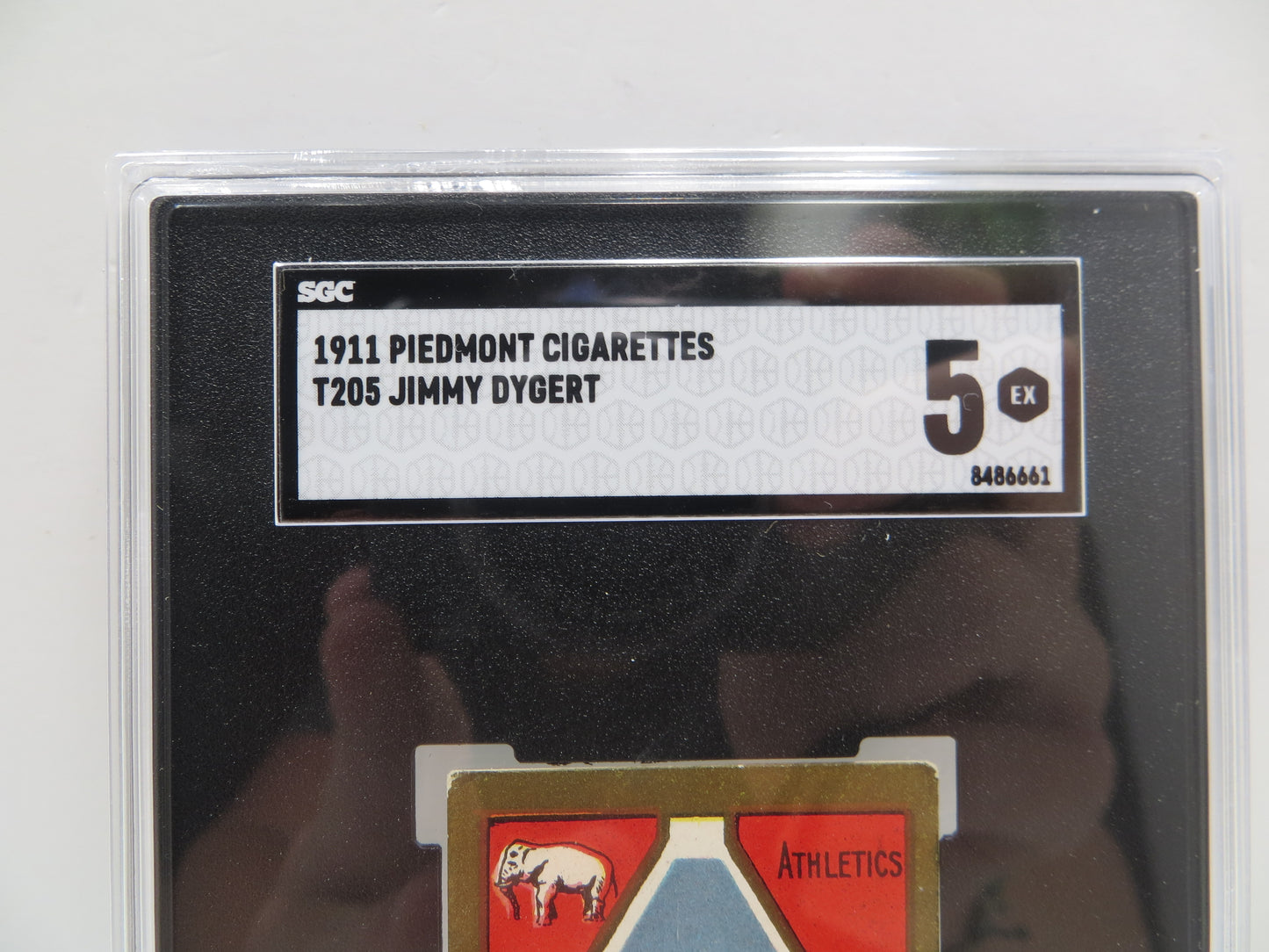 1911 Piedmont Cigarettes T205 Jimmy Dygert SGC 5
