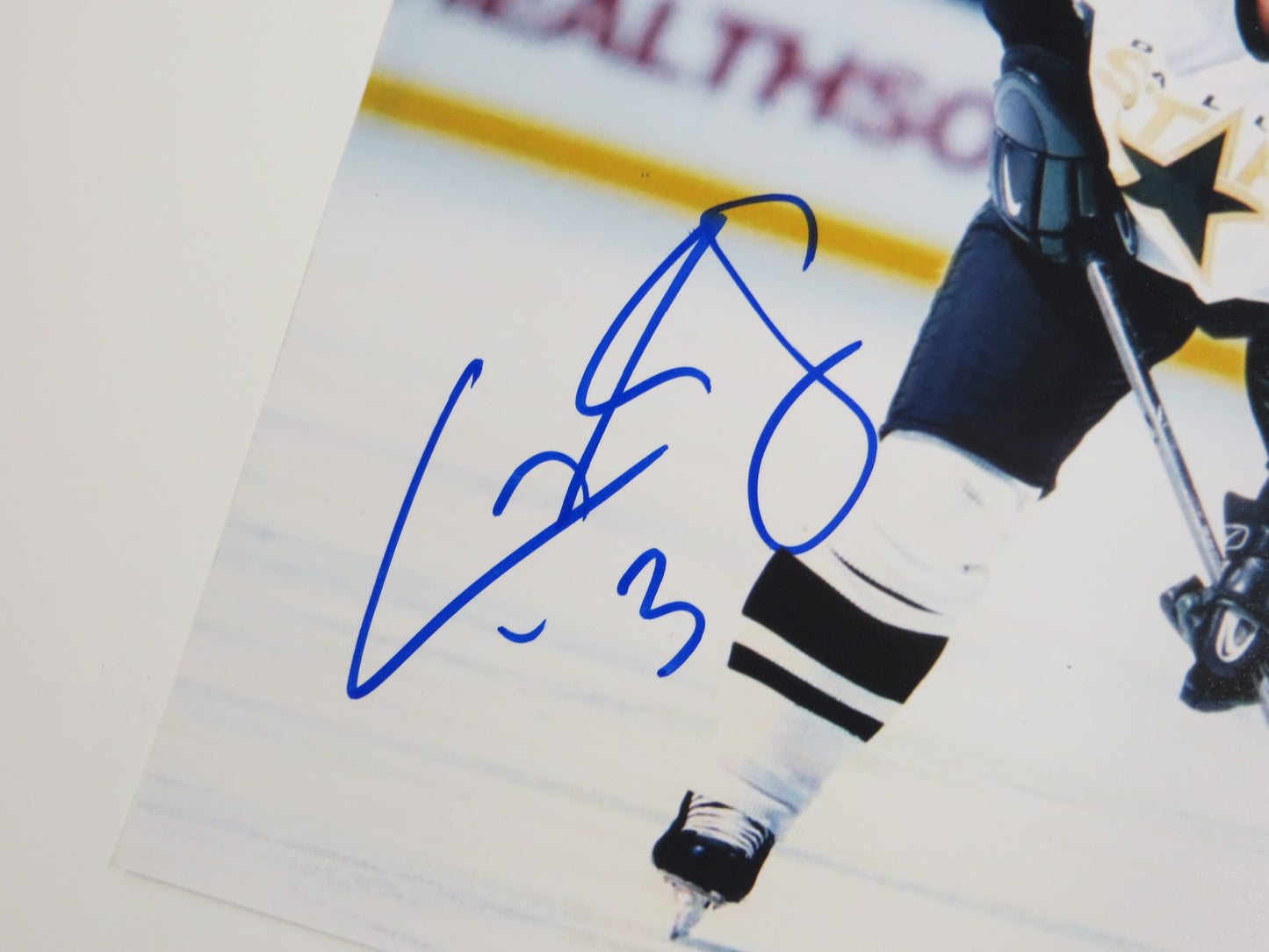 CRAIG LUDWIG MONTREAL CANADIENS SIGNED 8x10 PHOTO Dallas Stars BAS