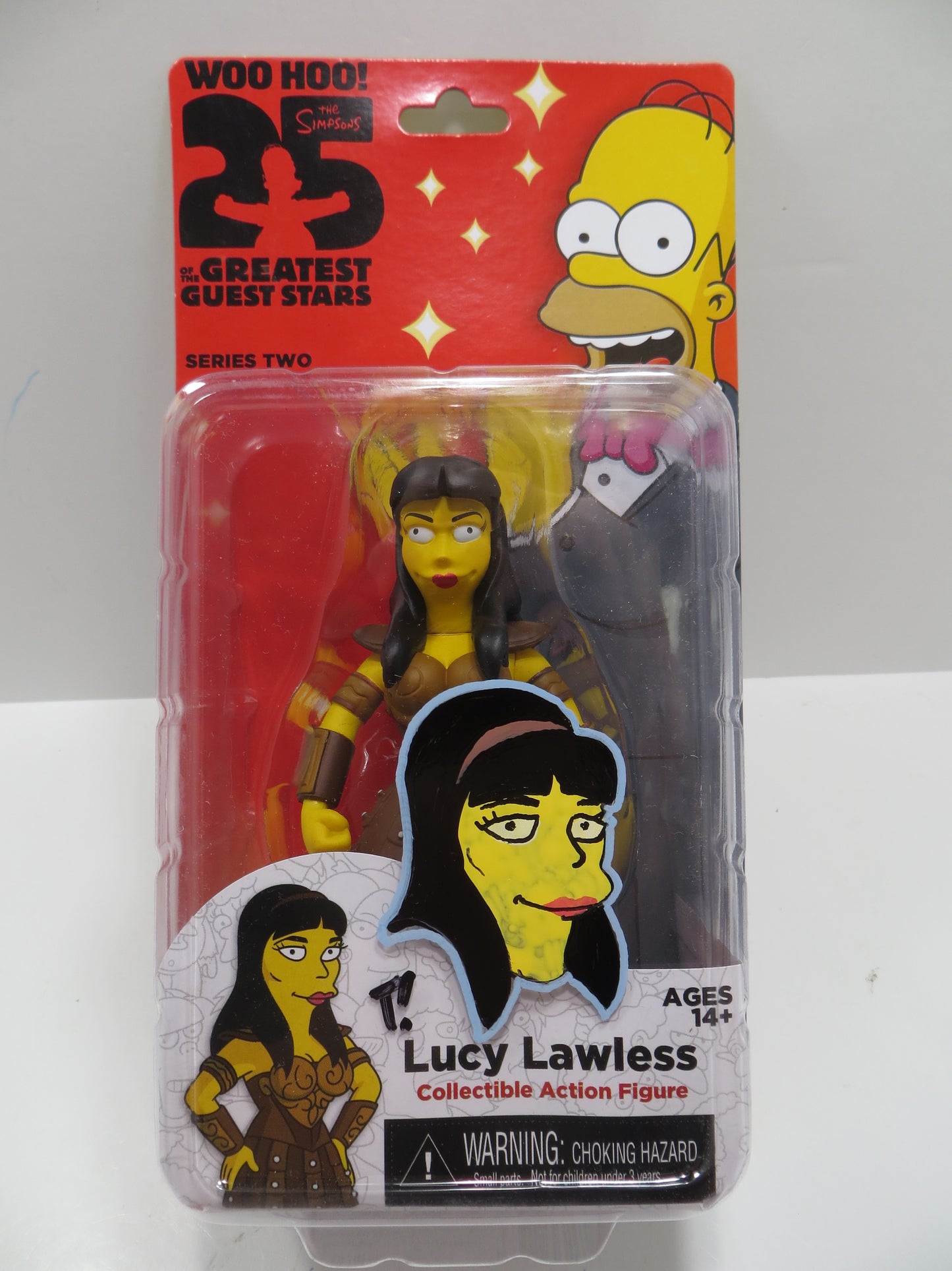 TONE RODRIGUEZ SIGNED SKETCHED Lucy Lawless SIMPSONS FIGURINE