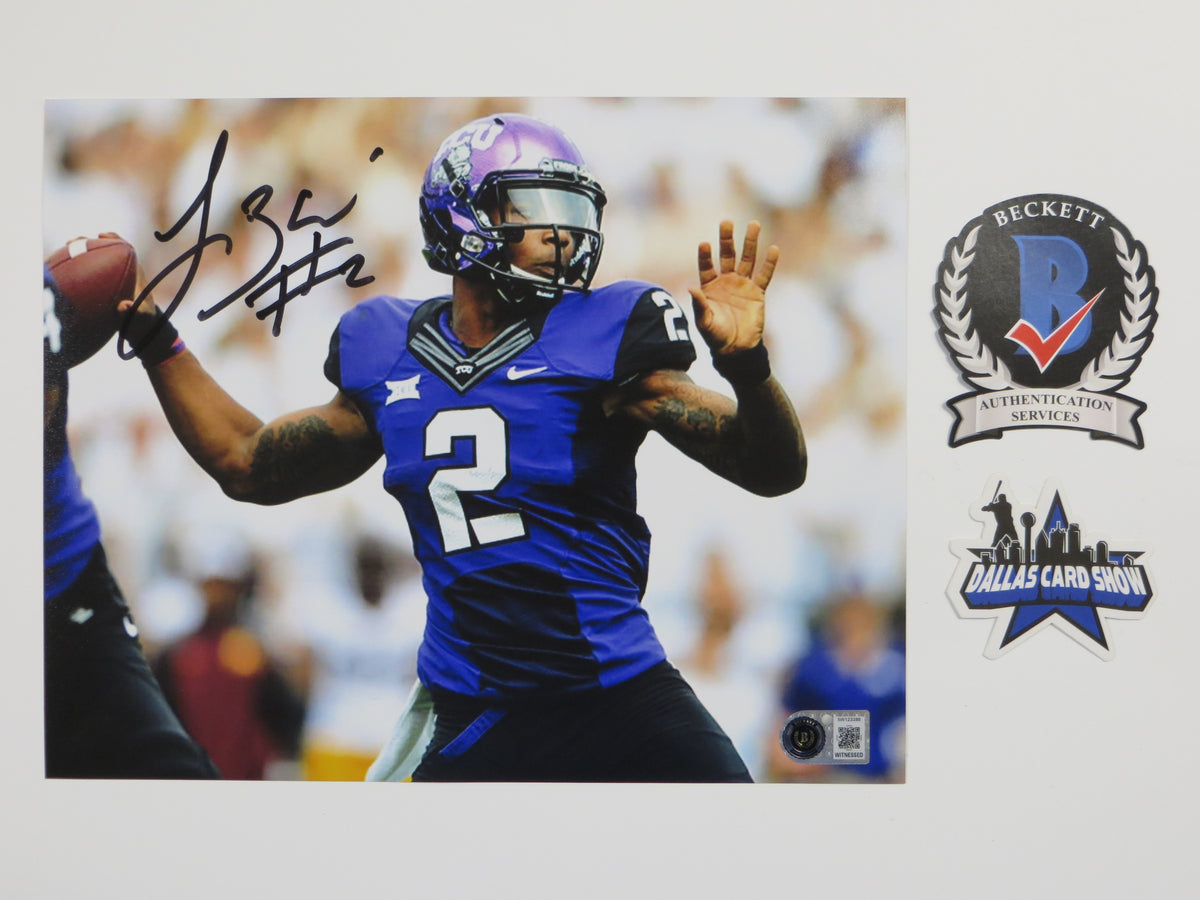 TREVONE BOYKIN TCU HORNED FROGS SIGNED 8x10 in the Pocket PHOTO BAS