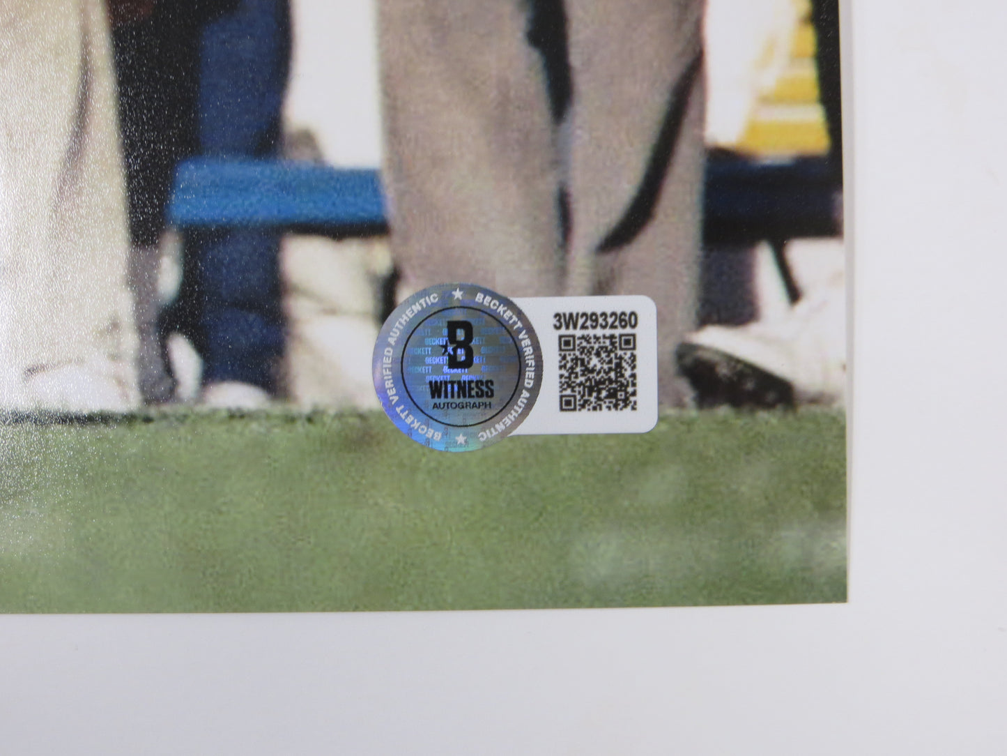 RAGHIB ROCKET ISMAIL SIGNED 8x10 NOTRE DAME IRISH vs MIAMI PHOTO BAS COA