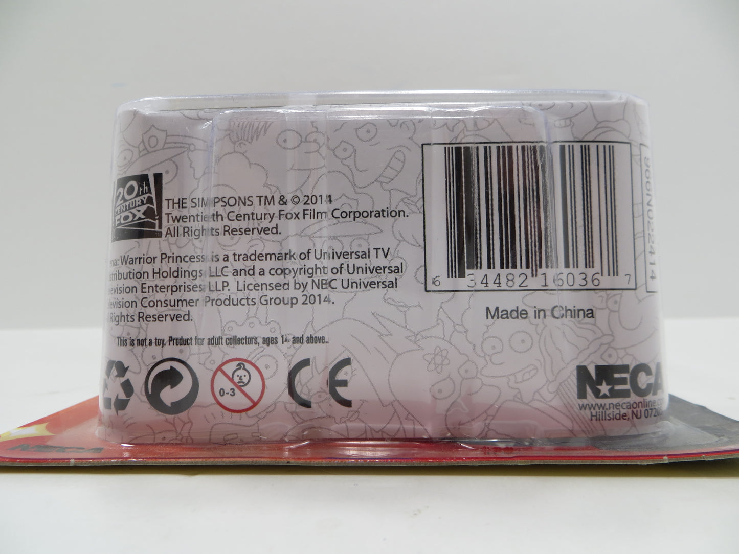 TONE RODRIGUEZ SIGNED SKETCHED Lucy Lawless SIMPSONS FIGURINE