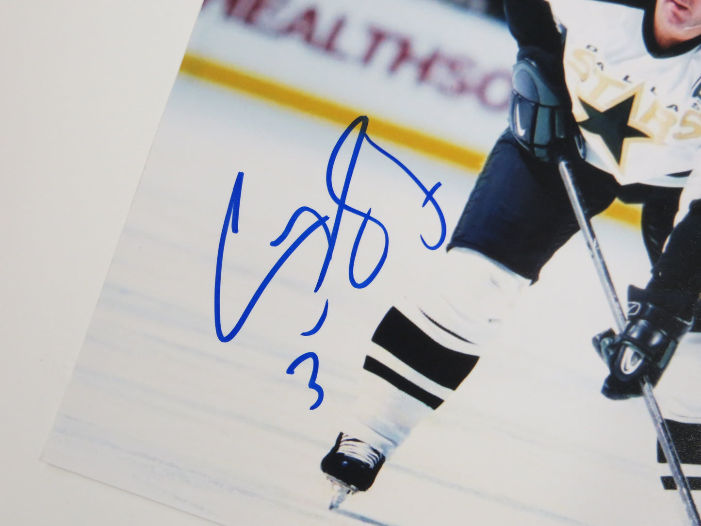 CRAIG LUDWIG MONTREAL CANADIENS SIGNED 8x10 PHOTO Dallas Stars BAS