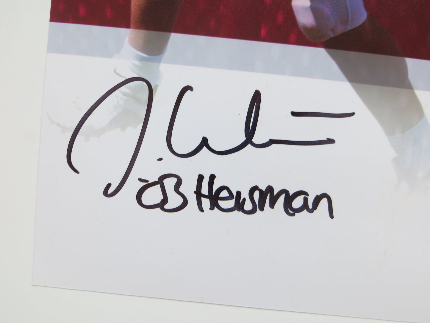 OKLAHOMA OU SOONERS HEISMAN BILLY SIMS STEVE OWENS JASON WHITE SIGNED 16x20 BAS