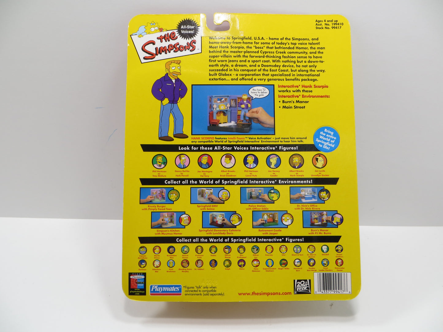 TONE RODRIGUEZ SIGNED SKETCHED Hank Scorpio SIMPSONS FIGURINE