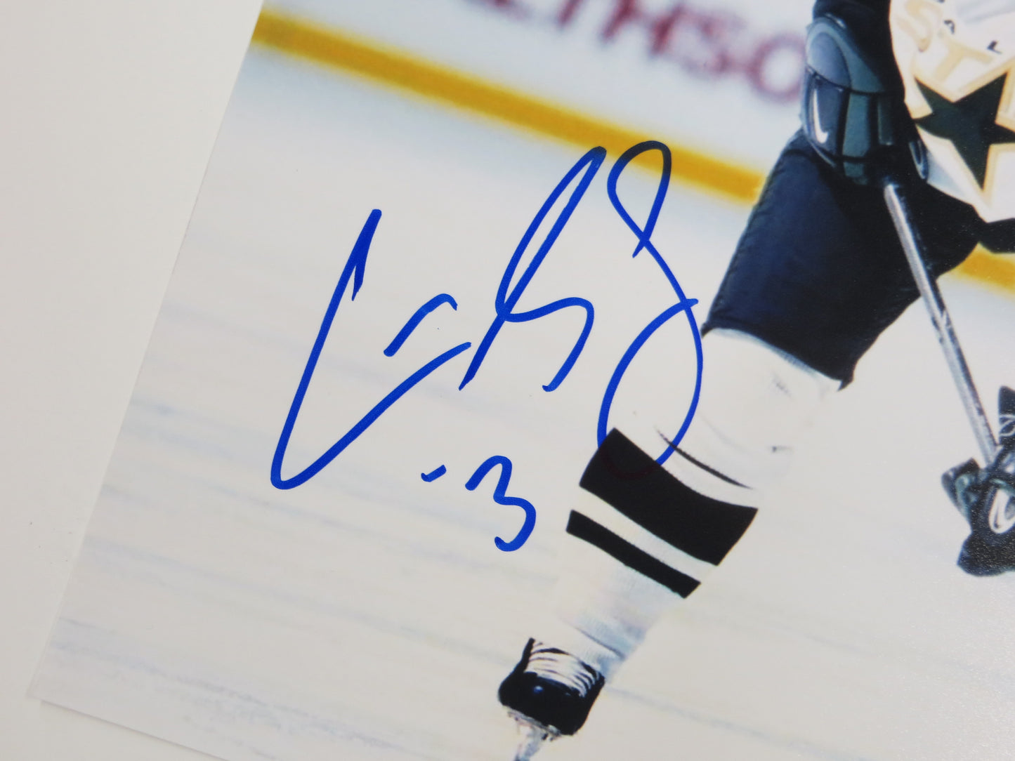 CRAIG LUDWIG MONTREAL CANADIENS SIGNED 8x10 PHOTO Dallas Stars BAS