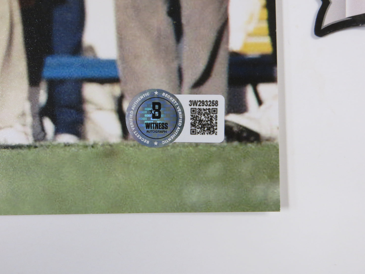 RAGHIB ROCKET ISMAIL SIGNED 8x10 NOTRE DAME IRISH vs MIAMI PHOTO BAS COA