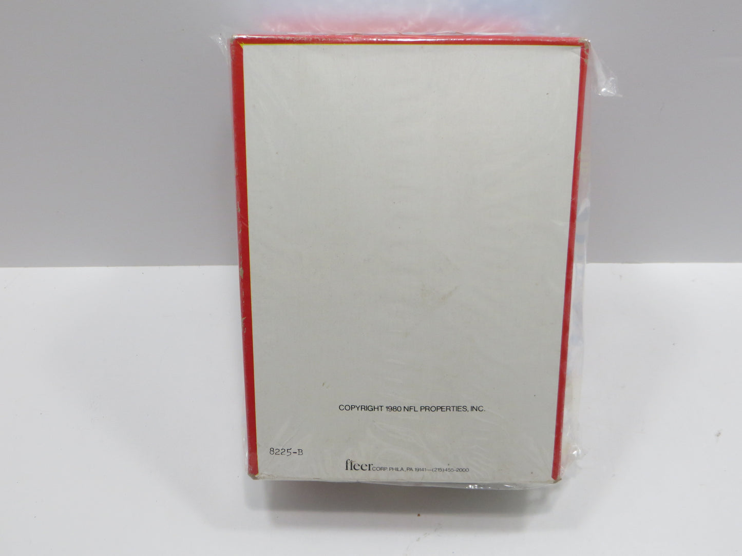 1980 FLEER FOOTBALL EMPTY WAX BOX Lot of 4 BOXES