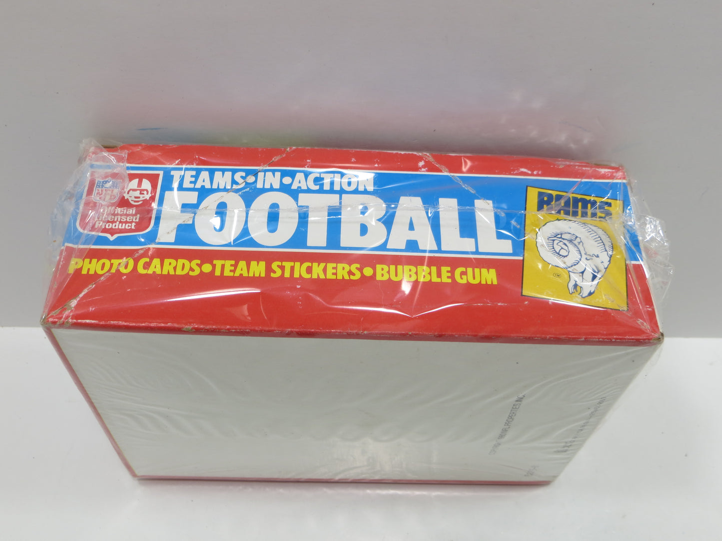 1980 FLEER FOOTBALL EMPTY WAX BOX Lot of 4 BOXES