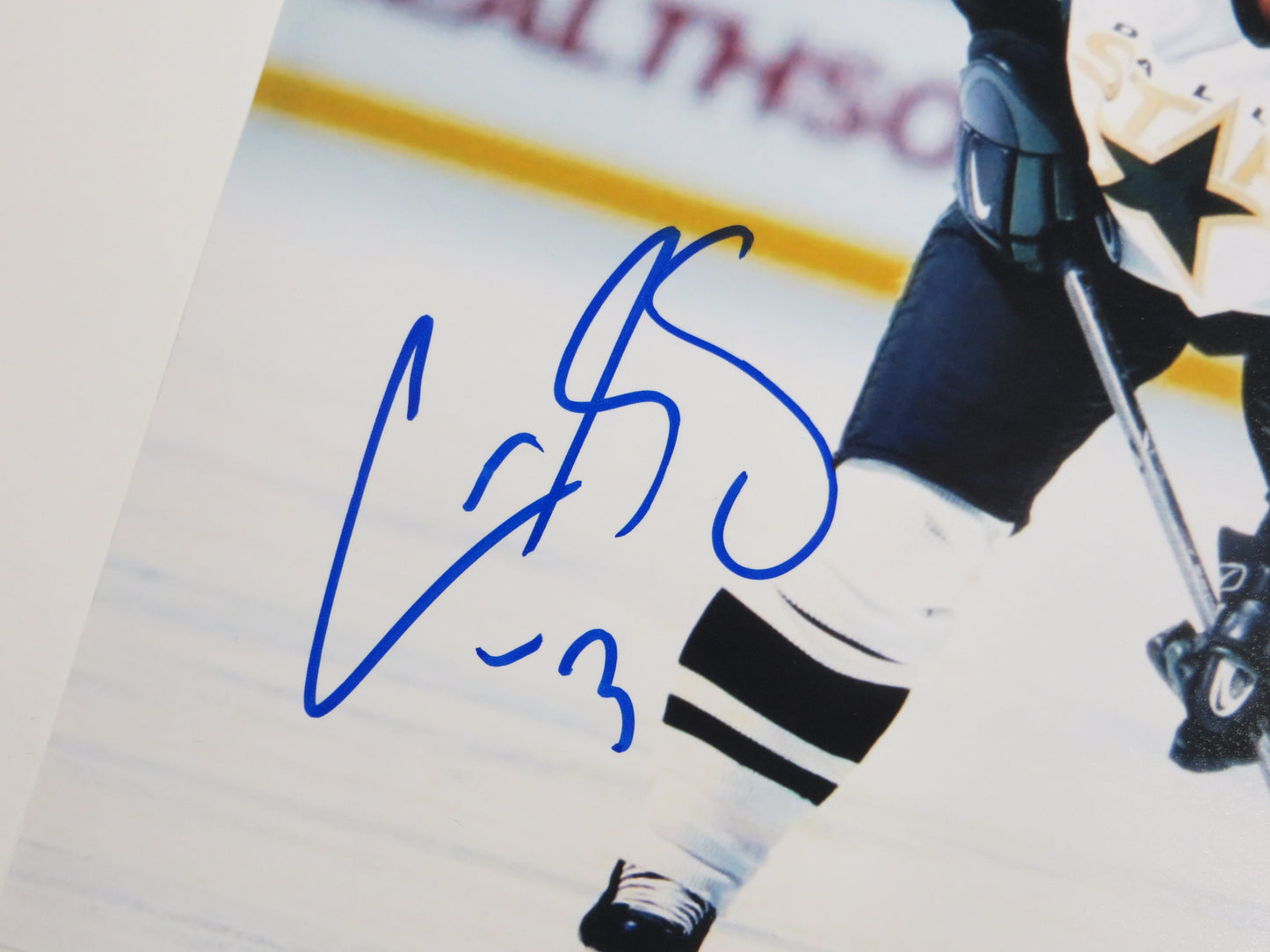 CRAIG LUDWIG MONTREAL CANADIENS SIGNED 8x10 PHOTO Dallas Stars BAS