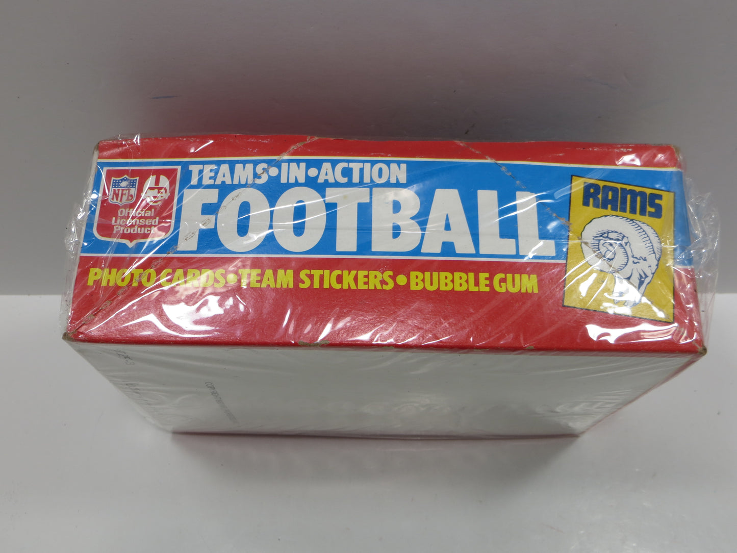 1980 FLEER FOOTBALL EMPTY WAX BOX Lot of 4 BOXES