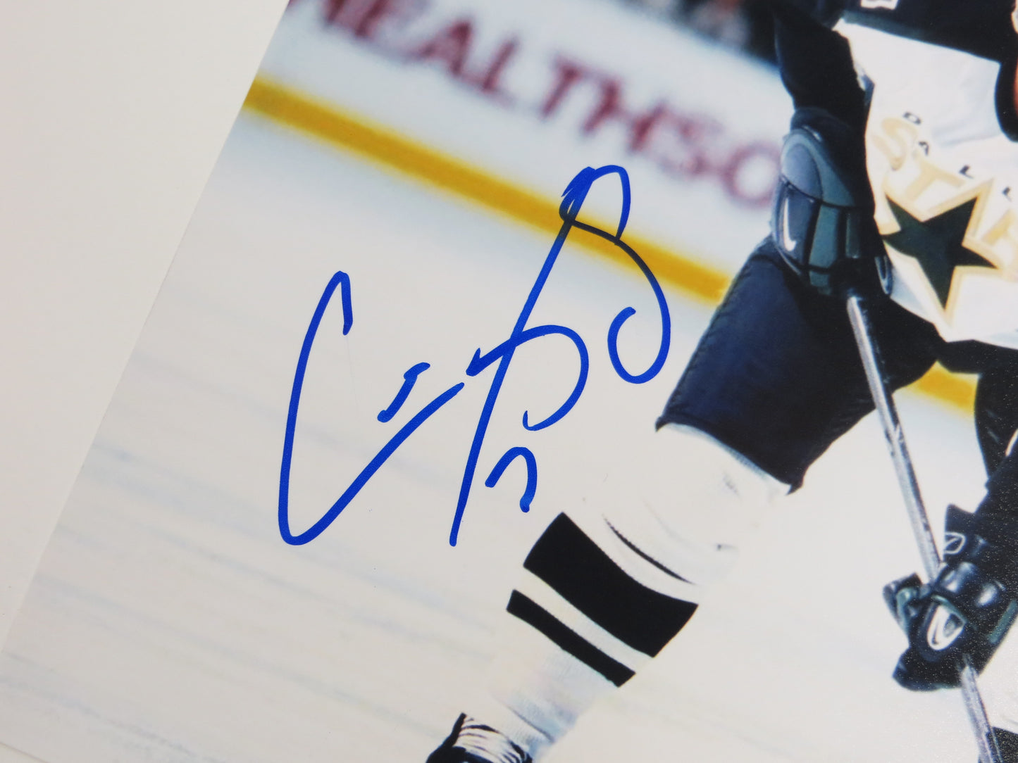 CRAIG LUDWIG MONTREAL CANADIENS SIGNED 8x10 PHOTO Dallas Stars BAS